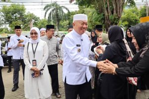 Gubernur Kalsel Tinjau Posko V Layanan Jemaah 5 Rajab di Disbunnak Banjarbaru