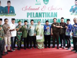 Sinergi Membangun Daerah, Wabup Labuhanbatu Hadiri Pelantikan Rektor UNIVA