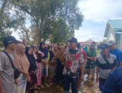 Dengarkan Keluhan Warga, Wakil Ketua DPRD H. Bahriannor Tinjau Lokasi Banjir di Barito Kuala