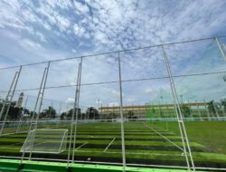 Dispora Kalsel Tambah Sarana Baru, Lapangan Mini Soccer SKB Mulawarman Jadi Ruang Olahraga Sehat Masyarakat