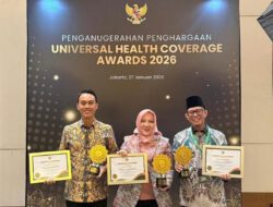 Perluas Cakupan BPJS Gratis Bagi Warga, Bupati OKI Raih UHC Award 2026