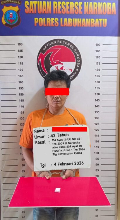 Satres Narkoba Polres Labuhanbatu