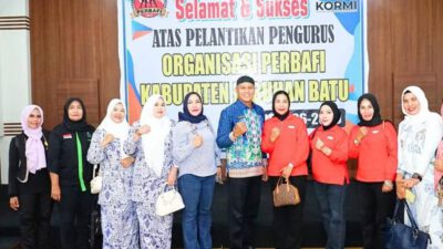 Lantik Pengurus KLPI, Plt Dinas Disporabudpar Labuhanbatu Tekankan Tanggung Jawab Amanah