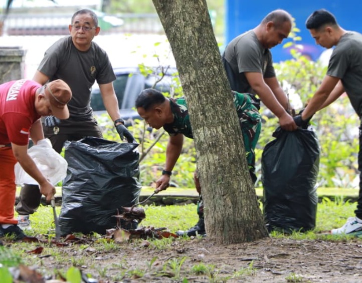Danrem 101/Ant Pimpin Apel Karya Bakti