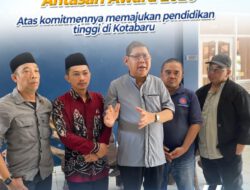 Langkah Bupati Kotabaru, H. Muhammad Rusli, dalam mengurai benang kusut birokrasi pendidikan tinggi di wilayahnya berbuah apresiasi