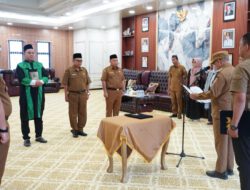 Bupati Kotabaru Lantik 2 Pejabat Pimpinan Tinggi Pratama dan Administrator