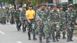 Tempuh 10 Km, Prajurit Kodim 1002/HST Ikuti PSJM Han Mars di Barabai