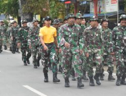 Tempuh 10 Km, Prajurit Kodim 1002/HST Ikuti PSJM Han Mars di Barabai