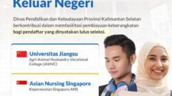 Beasiswa Perkuliahan Luar Negeri