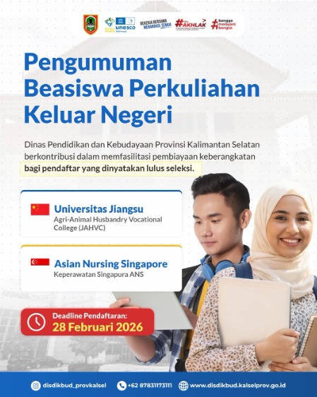 Beasiswa Perkuliahan Luar Negeri