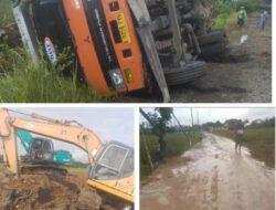 Insiden Mobil Terguling, “IWO Indonesia Berharap APH Segera Menutup Proyek Pengurugan di Desa Sukaasih Sampai Memenuhi Kelengkapan K3