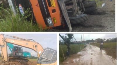 Insiden Mobil Terguling, “IWO Indonesia Berharap APH Segera Menutup Proyek Pengurugan di Desa Sukaasih Sampai Memenuhi Kelengkapan K3