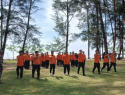 BPBD Balangan Tuntaskan Tahap II Pelatihan TRC di Pantai Batakan