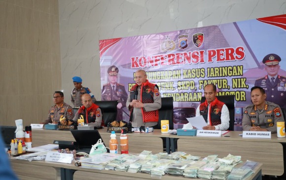 Jaringan Pemalsu Dokumen Kendaraan