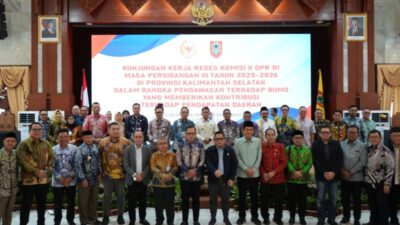 Bupati Kotabaru Hadiri Kunker Reses Komisi II DPR RI di Kalsel