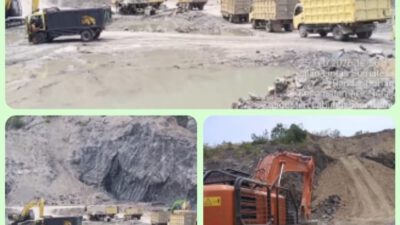 Merusak Lingkungan, Galian C Terang Bulan Kecamatan NA. IX-X , diduga Menggunakan BBM Subsidi