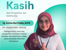 Serah Terima Jabatan Kepala Madrasah MAN 1 Bekasi, Berlangsung Penuh Optimisme