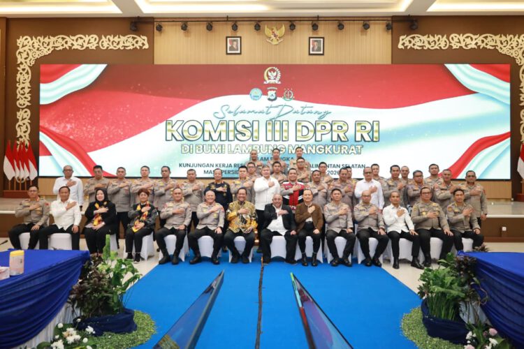 Polda Kalsel Sambut Reses Komisi III DPR RI
