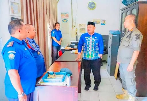 Wabup Labuhanbatu Sidak Kantor Satpol PP