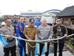 Jaga Ekosistem Perairan, Kapolda Kalsel Resmikan Marnit Patroli Bangkau “Sanika Satyawada” Kabupaten HSS