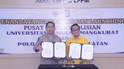 Sinergi Polda Kalsel dan ULM, Dirikan Pusat Studi Ilmu Kepolisian