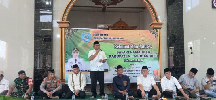 Wakil Bupati Labuhanbatu Safari Ramadhan