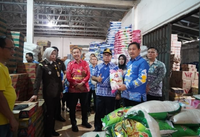 TPID OKI Sidak Agen Sembako