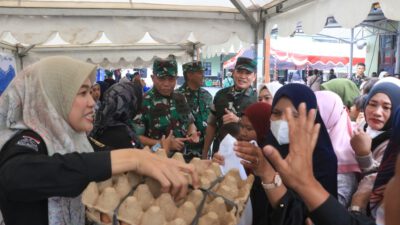 Diserbu Warga, Bazar Ramadhan Korem 101/Antasari, Ludes Terjual