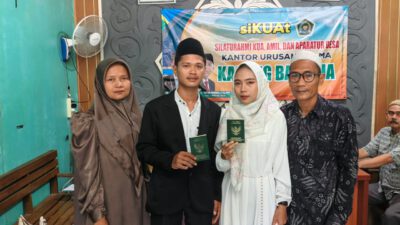 Putri Penyiar Radio Pemkab Karawang AA Septian Resmi Menikah di KUA Karangbahagia pada Ramadan 1447 H