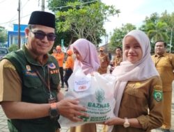 BPBD Balangan Dukung Program Baznas Salurkan Paket Ramadan Bahagia