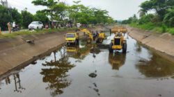 Pengeringan Irigasi Riam Kanan