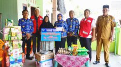 Bupati Labuhanbatu Salurkan Bantuan Korban Kebakaran