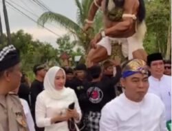 Perkuat Toleransi, Ketua DPRD Batola Ayu Dyan Hadiri Perayaan Hari Raya Nyepi