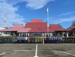 Perkuat Pembangunan, Ketua DPRD Barito Kuala Hadiri Upacara Penyambutan Anggota Yonif TP 925/Ksatria Wangkang