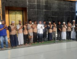 Masjid Daarul Sep Indonesia Replika Kabah Aek Nabara Gelar Sholat Idulfitri Pertama
