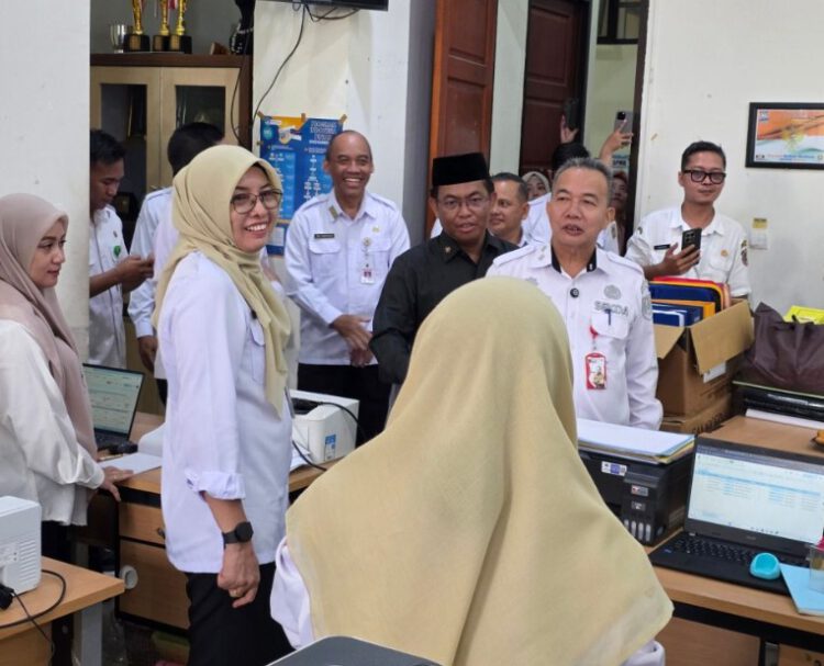 Sekdaprov Kalsel M. Syarifuddin Sidak ke Sejumlah SKPD