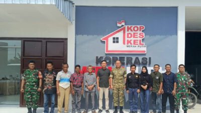 M. Noor Putra BF Hadiri Zoom Meeting di KMP Desa Kampung Baru