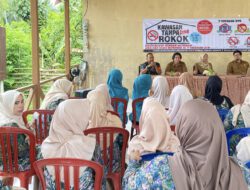 Langkah Nyata Babinsa Edukasi Warga Tentang Kawasan Tanpa Rokok di Desa Binaan