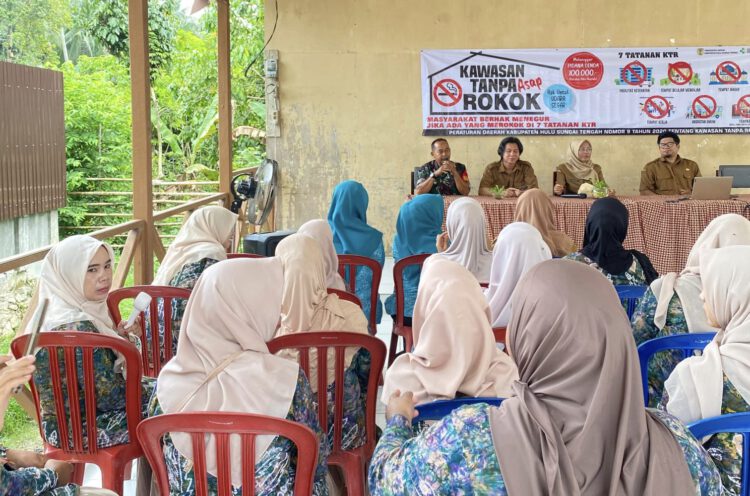 Babinsa edukasi warga tanpa rokok