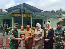 Bupati Barito Kuala Sambut Kunjungan Kerja Pangdam XXII/Tambun Bungai di Kodim 1005/Barito Kuala