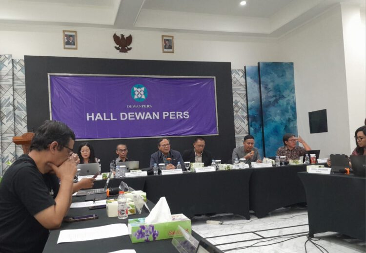 Dewan Pers Uji Publik Rancangan Dana Jurnalisme