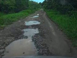 Jalan Rusak Setahun, Pemkab Balangan Desak Perbaikan