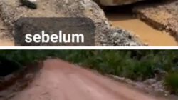 Bupati Kotabaru Gerak Cepat Turunkan Alat Berat Perbaiki Jalan