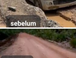 Bupati Kotabaru Gerak Cepat Turunkan Alat Berat Perbaiki Jalan Penghubung Desa