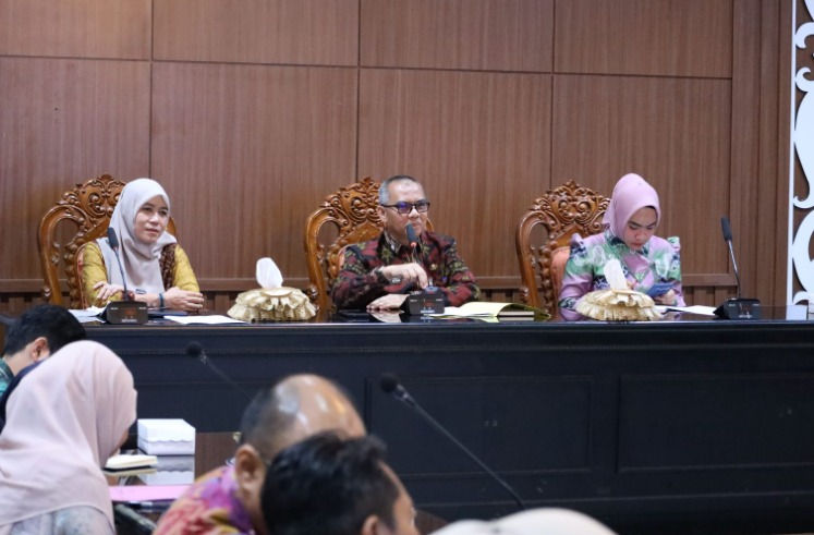 Ketua DPRD Batola Hadiri FGD Finalisasi Raperbupati