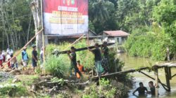Percepat Pembangunan Daerah, Kodim 1002/HST Laksanakan Ground Breaking Jembatan Garuda