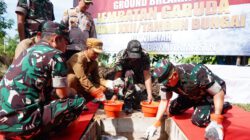 Bakti TNI untuk Negeri, Danrem 101/Ant : Groundbreaking Pembangunan 16 Jembatan Perintis Garuda Tingkatkan Kesejahteraan Masyarakat