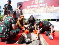 Bakti TNI untuk Negeri, Danrem 101/Ant : Groundbreaking Pembangunan 16 Jembatan Perintis Garuda Tingkatkan Kesejahteraan Masyarakat
