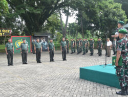 Korps Raport Kenaikan Pangkat, Dandim 1002/HST Dorong Profesionalisme Prajurit