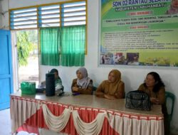 Bupati  Sosialisasikan Gerakan ASRI di SD Negeri 02 Ransel melalui Kadis Pendidikan Kabupaten Labuhanbatu